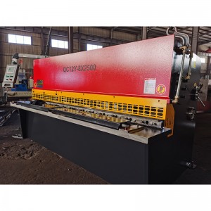 High precision QC12Y-8X2500mm hydrauclic sheet metal shearing machine