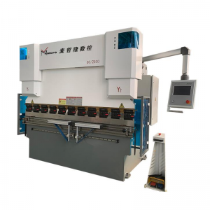 Macro high quality WC67K hydraulic 80T2500 TP10 Torsion-sync CNC Press Brake Machine
