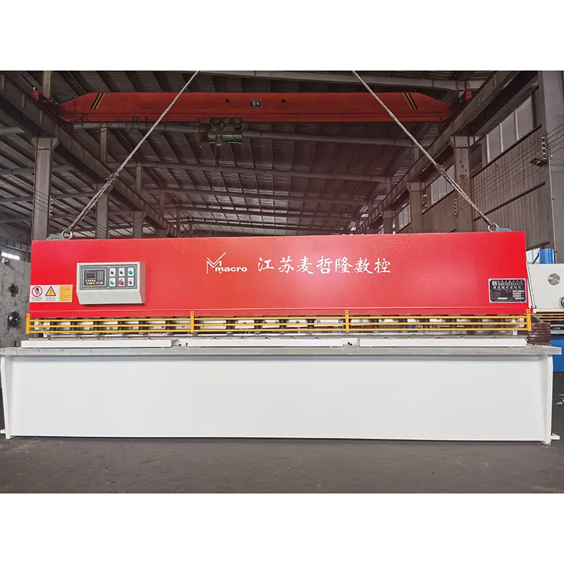 High precision QC12Y-8X4000mm hydrauclic sheet metal shearing machine Featured Image