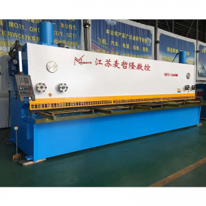 High precision QC11Y-16X6000mm hydraulic guillotine shearing machine