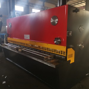 High precision QC11Y-20X4000mm hydraulic guillotine shearing machine