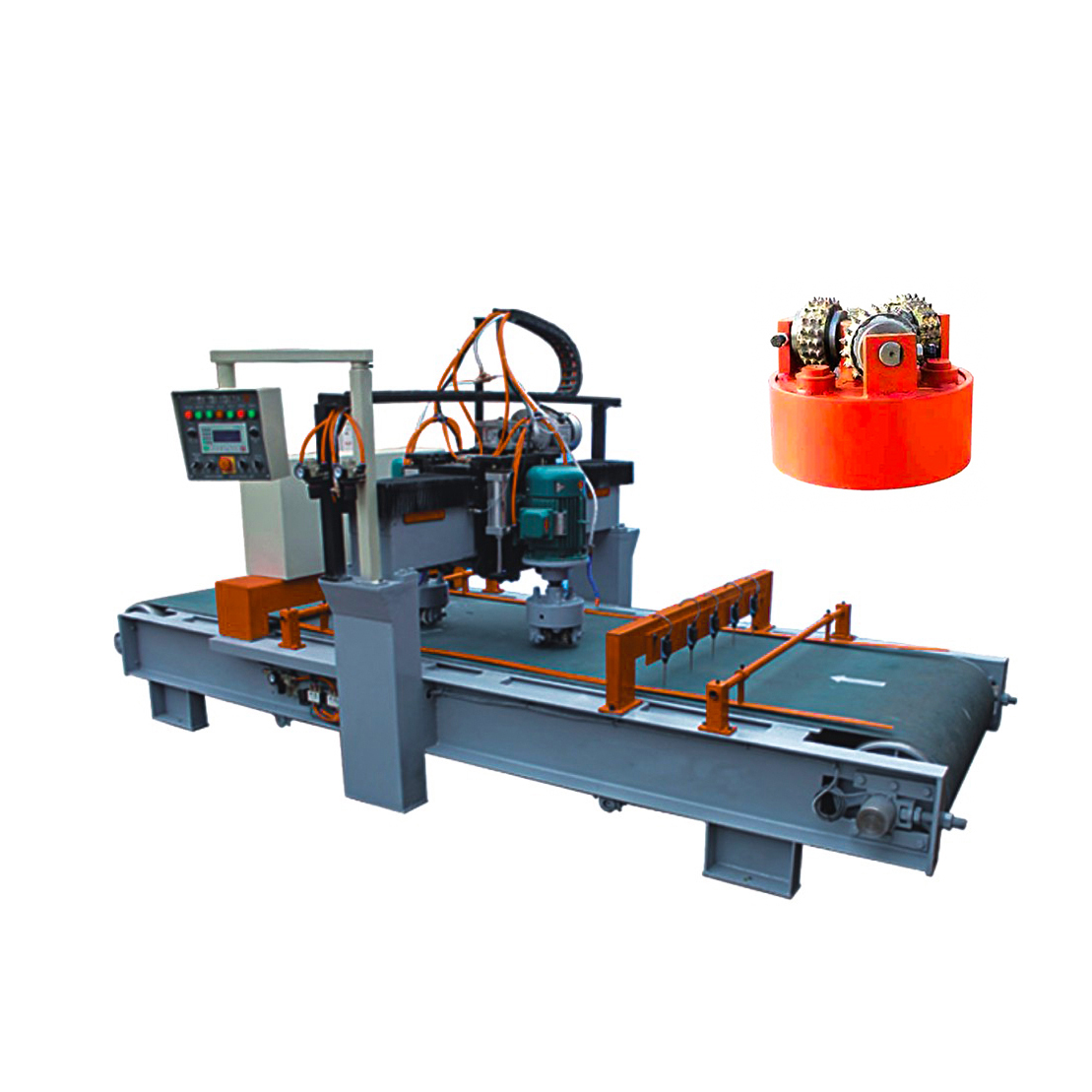 High Quality Full-Automatic Stone Surface Bush Hammer Machine - STONE BUSH HAMMER MACHINE – MACTOTEC