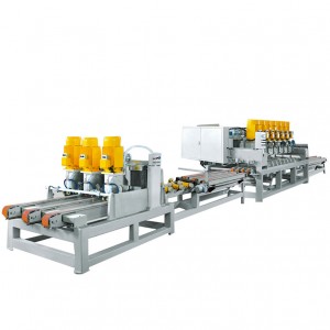 Hot Selling for Marble Cutting Blade - 3+7 MULTI HEADS STONE CROSS CUTTING MACHINE LINE – MACTOTEC