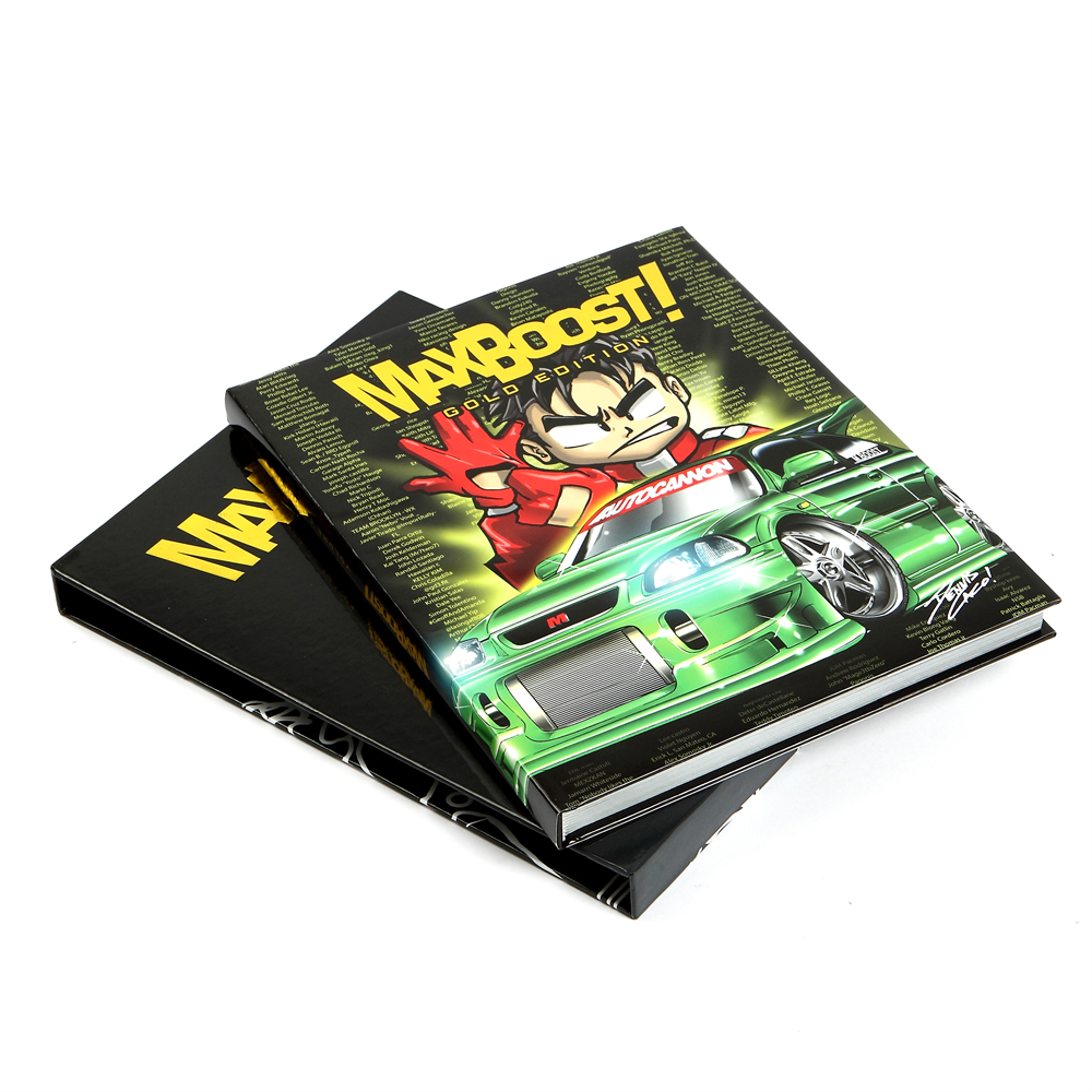 Book Box Packaging Supplier –  Custom China hardcover childrens/kids comic book slipcase printing with sleeve – Madacus detail pictures
