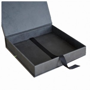 Leather Clamshell Box, Photo Album Box, Keepsake Box, Custom Size Scrapbook Box Print, wedding album, guest book