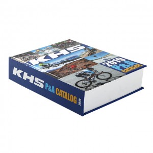 Factory delivery hardback product catalogue printing book custom services