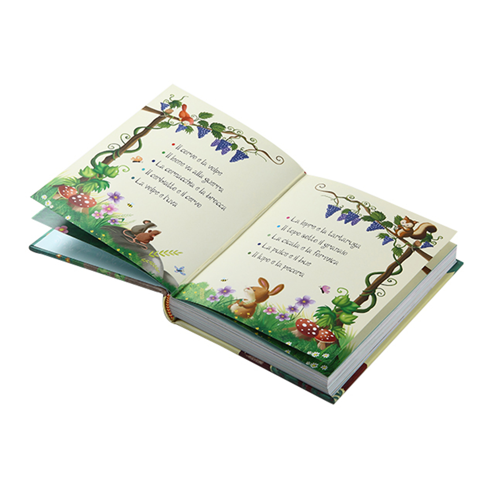China Educational hardcover child/kids book printing services for childrens Featured Image