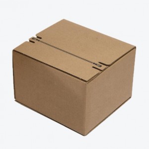 corrugate package box carton organizer zipper box, clamshell box print