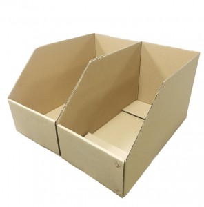 corrugate package box carton organizer zipper box, clamshell box print