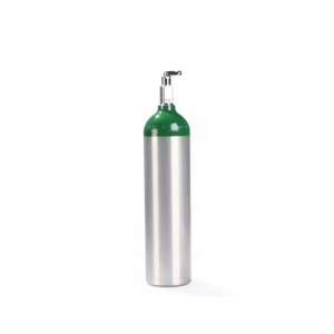 Empty gas Cylinders Medical aluminum oxygen cylinder MD 2.9L Aluminum material oxygen tank