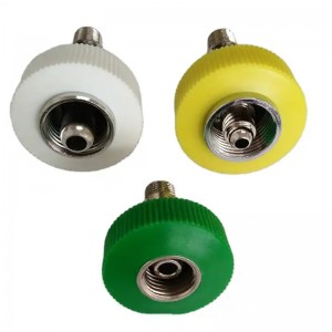 Medical Gas Connector for Oxygen Flow Meter Outlet With Diss Adapter