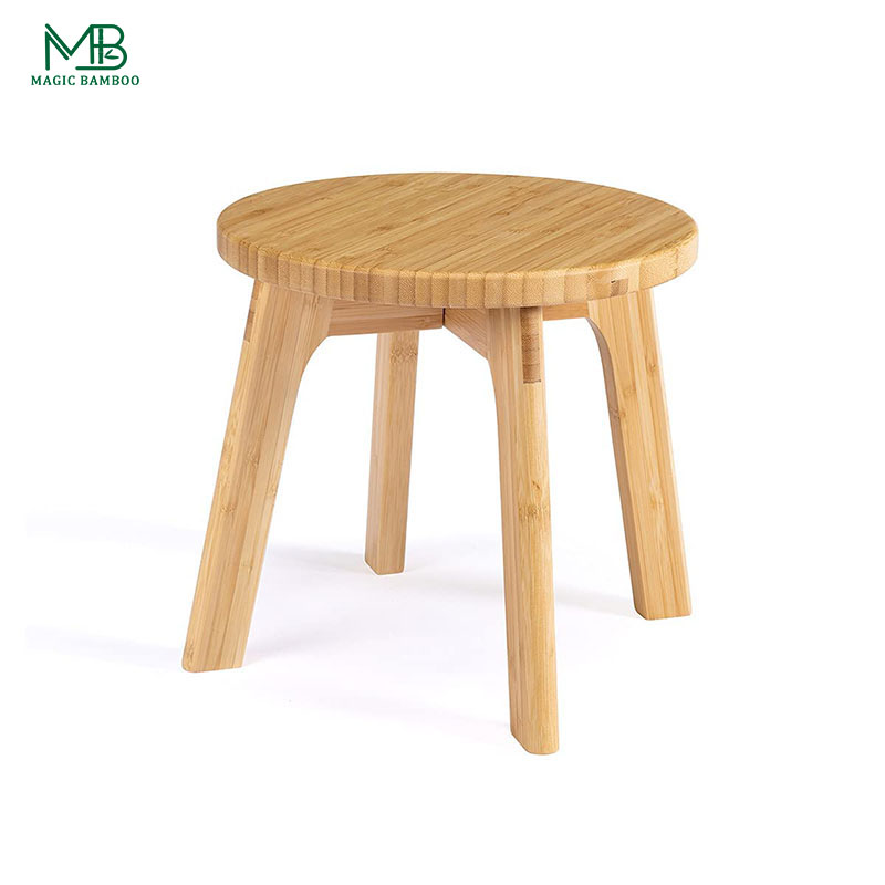 Mini okrugle stolice od bambusa