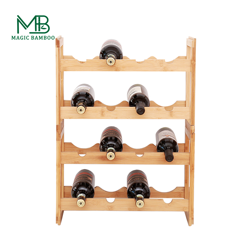 Elevate Your Wine Storage with the Factory Direct 4-Layer 16-Bottle Wine Rack