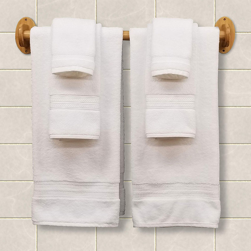 Adopta a elegancia funcional co soporte de parede para toalleiros de bambú: perfecto para estudos de ioga e máis aló
