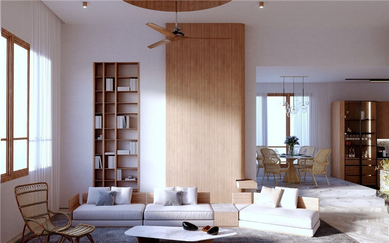 Bamboo products bring a grand atmosphere to small spaces