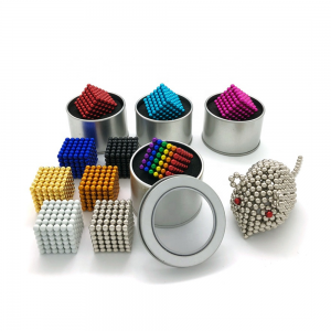 Hot Sale Neodymium Magnet Sphere Bucky Rainbow Magnetic Balls