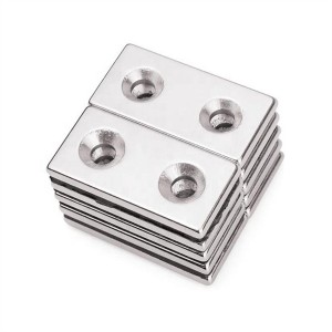 Magnetlieferant: Rundring-Senkkopf-Neodym-Magnete mit Schraubenloch