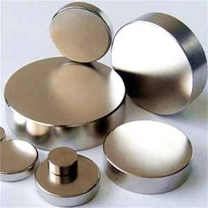 Kuat Ukuran Adat Permanén N35-N52 NdFeB Langka Bumi Babak Neodymium Magnet Magnét Holder Disc Neodymium Magnet