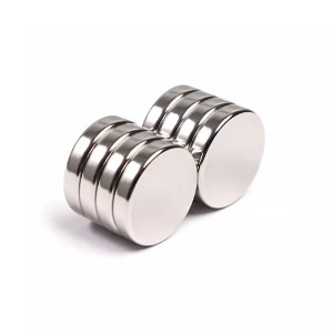 ຂາຍສົ່ງຈີນໂຮງງານແມ່ເຫຼັກ Neodymium Round Supplier n52 Magnet