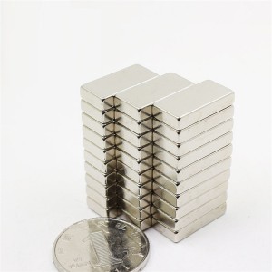 Neodymium magnet block maganadisu tare da babban yi