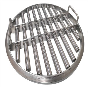 Rare Earth Neodymium Magnetic Material 6000-12000GS Magnetic Frame Magnetic Hopper Trap Grate Magnet with Rod Baffles