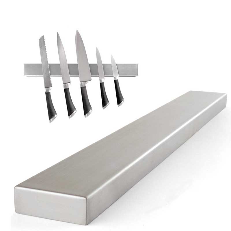 Stainless Steel Strong Magnetic Knife Holder Featured Image