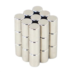 Silinder magnet Ndfeb magnet kalayan ukuran custom