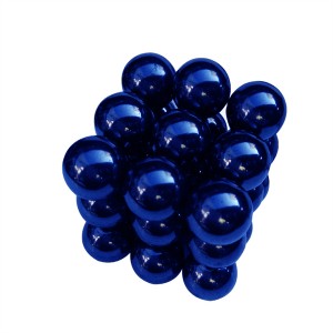 Neodymium Magnet Factory Wholesale Customized Rare Earth Permanent Sphere Ուժեղ NdFeB Magnetic Rainbow Bucky ball մագնիս