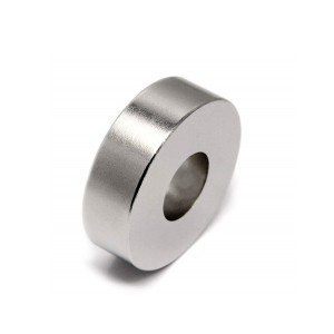 China rare earth strong neodymium magnet N52 ring magnets