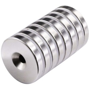 High Quality Neodymium Round Magnet with hole Manufacturer