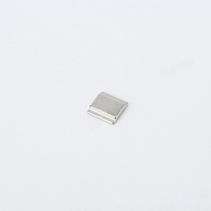 Customized Shaped N35-N52 Neodymium Square arc  Nickel Coating Disc Magnet