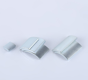 Arc shape Motor Magnets Neodymium Magnets Zinc coating