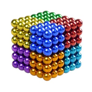 Gewilde veelkleurige magnetiese balle veelkleurige 3mm 5mm 6mm