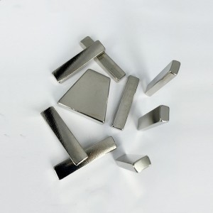 Prispôsobený špeciálne tvarovaný neodymový magnet ndfeb magnet