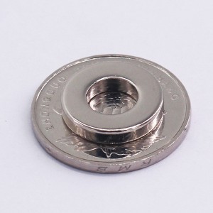 Permanent Neodymium Magnet Ring Shape Ni-coating