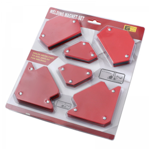 Babban Hannun Hannu 6 Mini Weidling Magnet mariƙin Saita Madaidaicin Welding Magnetic