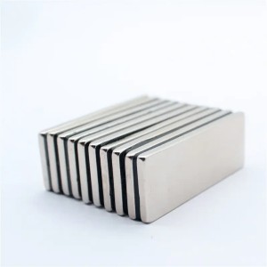NdFeB rectangular magnet 20 taun produsén magnet neodymium