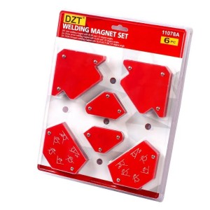 Yakakura Stock 6 Pcs Mini Weidling Magnet inobata Set Magnetic Welding Positioners