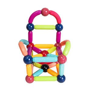 Children permanent strong building magnetic sticks and balls factory price