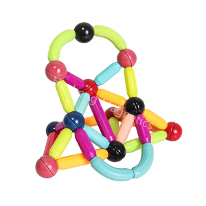 Educational children permanent magnetic building sticks strong attraction