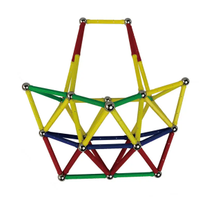 Qualità e sicurezza Bastoncini e palline magnetiche per bambini 4+ Multicolore