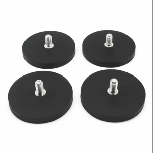Black Rubble Pot Magnet Strong Pull Force