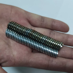 Custom Size Single Side Magnet Round neodymium Magnet with Iron