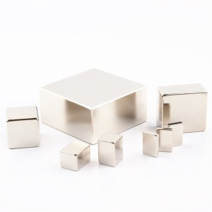 Blok magnet z različnimi prevlekami in velikostmi