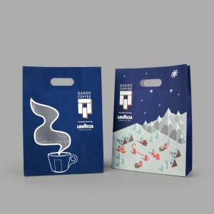 Custom Design Branded Logo Printed Hot/Cold Coffee Takeaway Packaging Series For Cafes