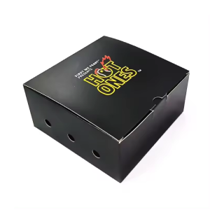 Спеціальний друк логотипу Фаст-фуд на винос Паперова коробка для їжі зі смаженою куркою