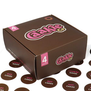 Оптовая продажа, индивидуальный логотип, пончик, десерт, слоеная упаковка, коробка для выпечки, суши, торта, бумажная упаковка, коробка для доставки фаст-фуда