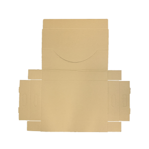 Oanpaste logo Brown Kraft Packaging Cardboard Catering Takeaway Takeout To Go Food Paper Container