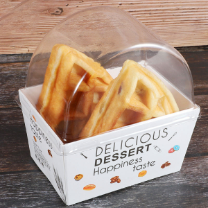 ساندویچ جعبه برگر را بیرون بیاورید جعبه های برگر کوچک نان تست نگهدارنده سینی نان برای بیرون آوردن جعبه کاغذی غذا