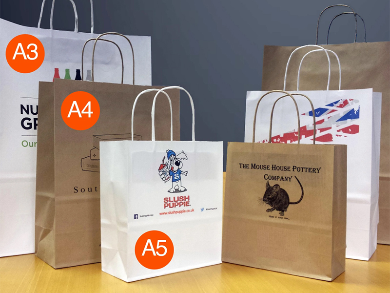 Augstas kvalitātes lielveikalu kraftpapīra maisiņu septiņu priekšrocību analīze